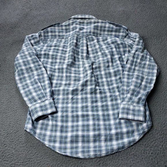Pendleton Cotton Deck Plaid Button Shirt Multicolor Mens M Medium Long Sleeve - Picture 4 of 7